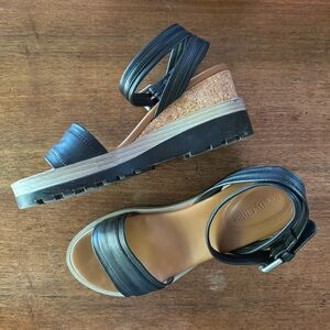 See by Chloe Robin Cork Wedge Sandal size 37